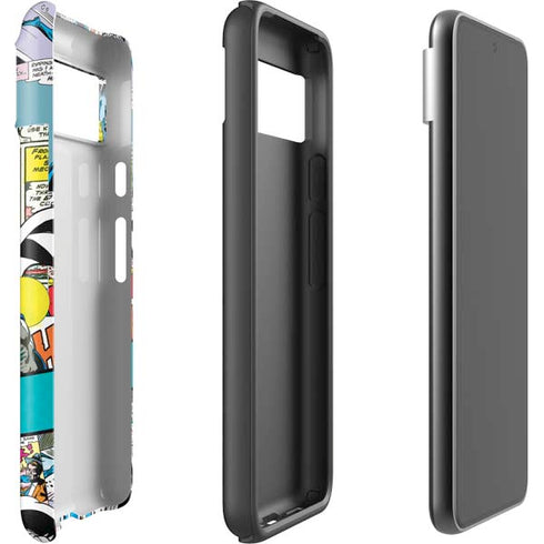 DC Comics Batman Vintage Pose Collage Art Google Pixel 8 Pro Impact Case